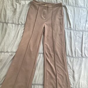 Brown Wide Leg Trousers
